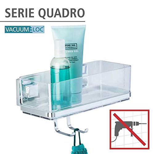 wenko-vacuum-loc-wandregal-quadro-2-etagen-edelstahl image 5