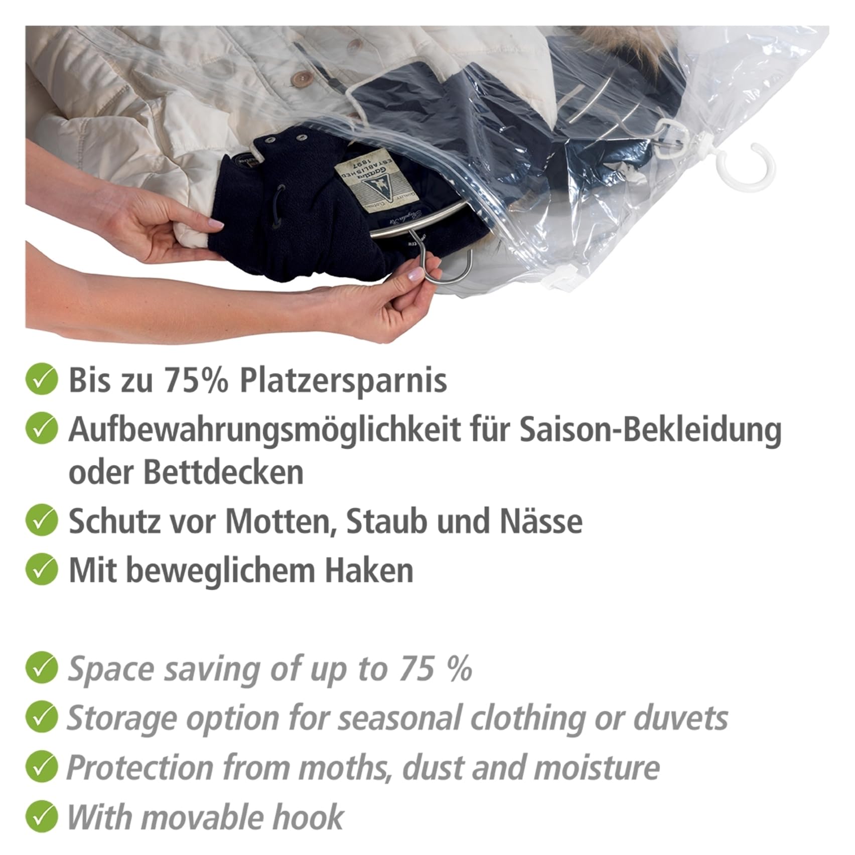 wenko-vakuum-raumspar-kleidersack-xl-70-x-145-cm-transparent image 4