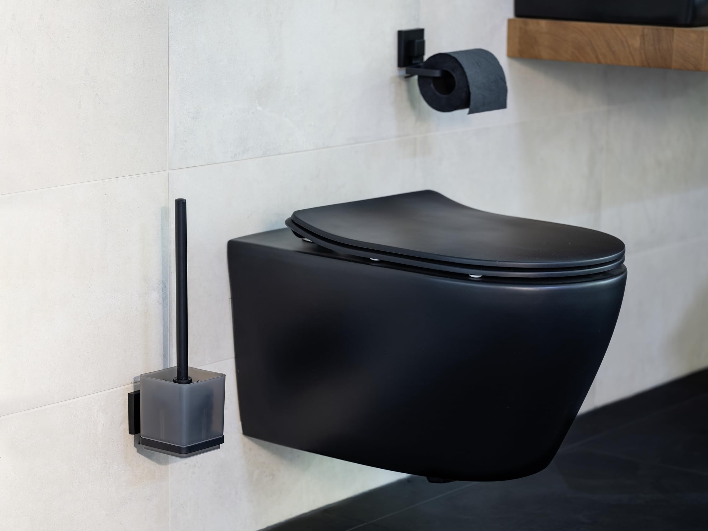 wenko-quadro-wc-garnitur-vacuum-loc-mit-b-rste-schwarz image 6