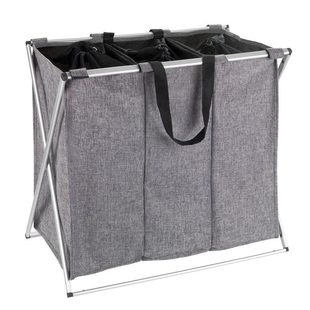 wenko-w-schesammler-trio-grau-meliert-130-l-3-f-cher-63x57x38-cm image 1
