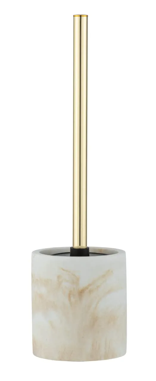 wenko-wc-garnitur-odos-wei-gold-marmor-b-rstenhalter-aus-polyresin-mit-toiletten image 1