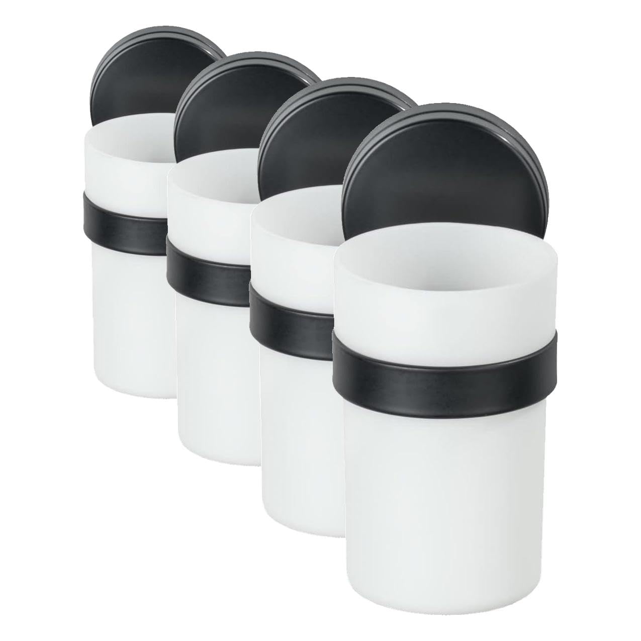wenko-static-loc-plus-zahnputzbecher-pavia-schwarz-6-5-x-12-x-9-cm image 8