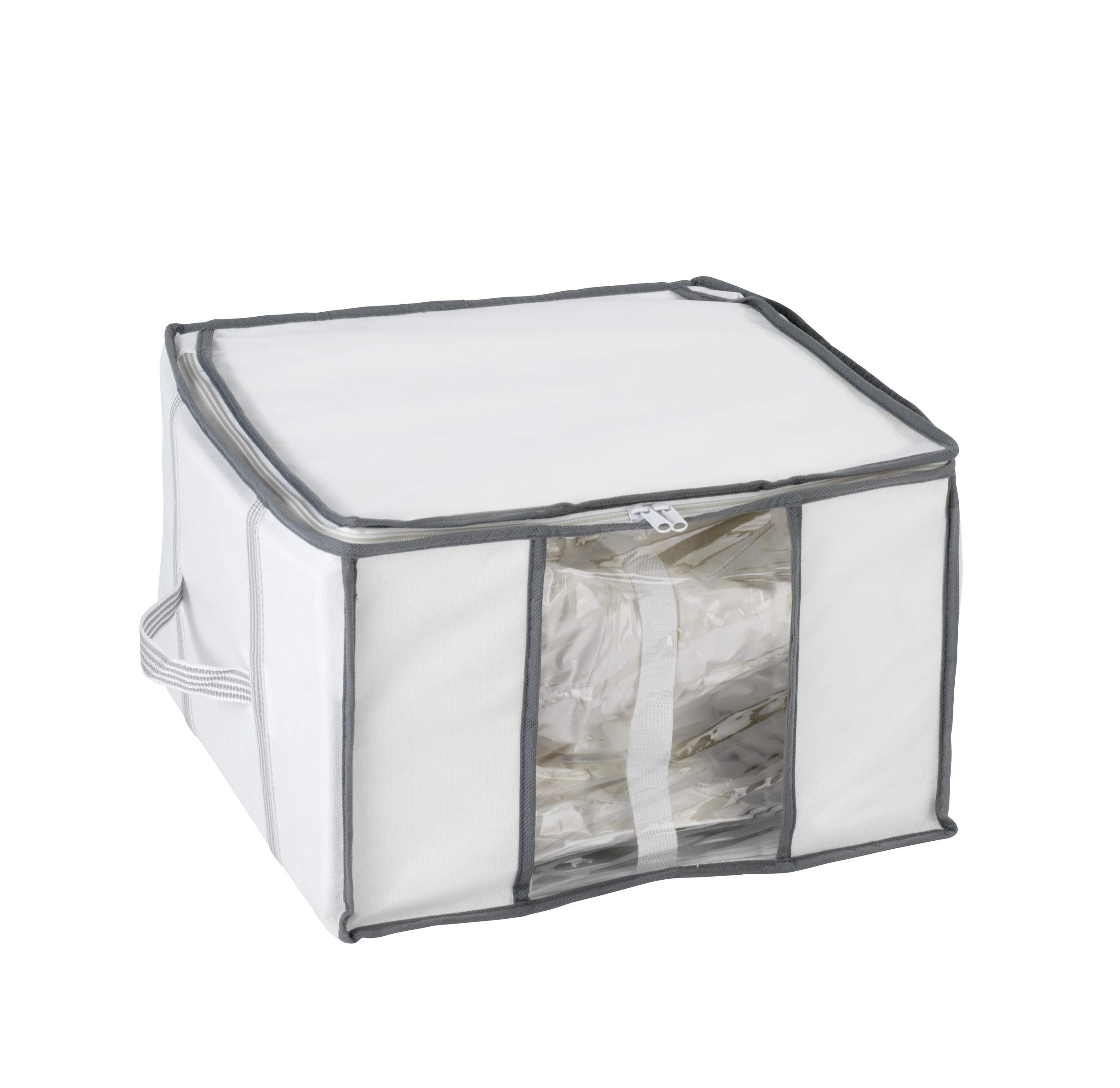 wenko-vakuum-soft-box-l-aufbewahrungsbox-mit-blitz-ventil-wei image 2