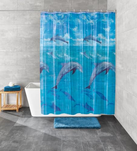 kleine-wolke-duschvorhang-dolphin-peva-180-x-200-cm-multicolor image 5