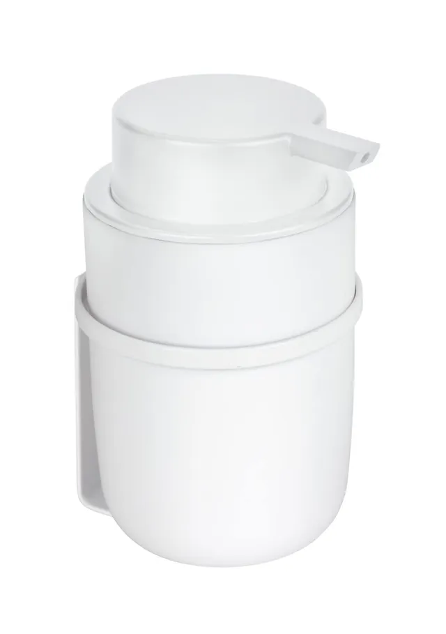 wenko-turbo-loc-carpino-seifenspender-250-ml-wei-8x13x10-cm image 1