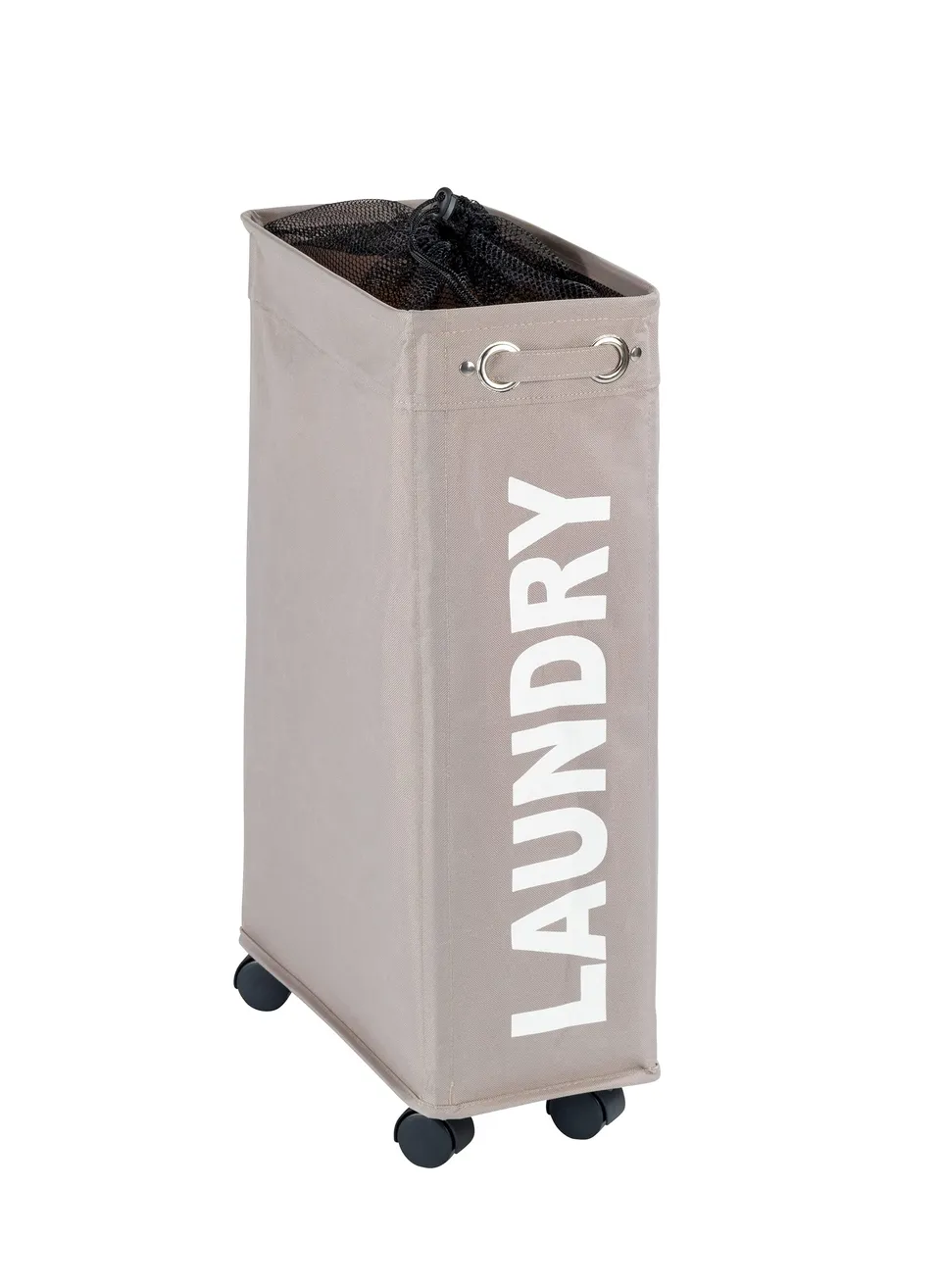 wenko-w-schesammler-corno-taupe-43-l-schmal-mit-rollen image 1
