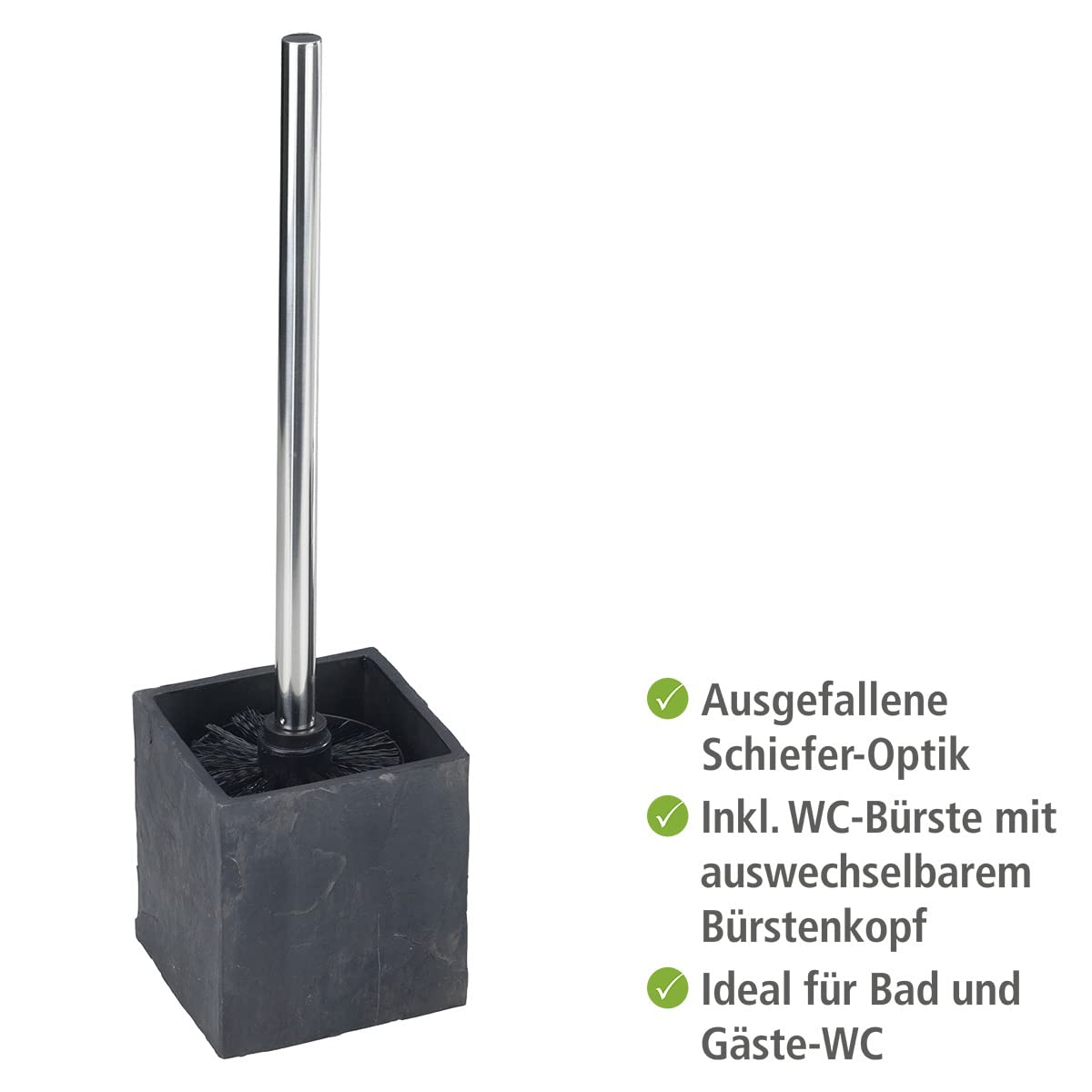 wenko-wc-garnitur-slate-rock-polyresin-anthrazit-10-2x38x10-2-cm image 5