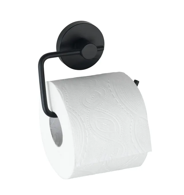 wenko-toilettenpapierhalter-milazzo-vacuum-loc-wc-rollenhalter-ohne-bohren-stahl image 1