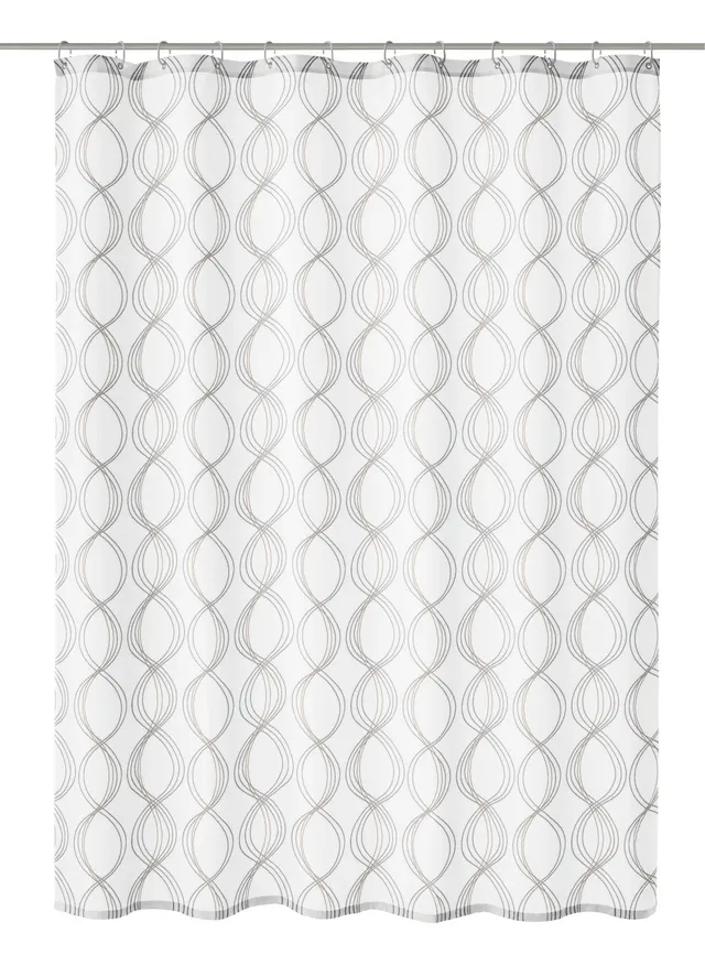 kleine-wolke-duschvorhang-textil-classy-wei-180x200-cm image 1