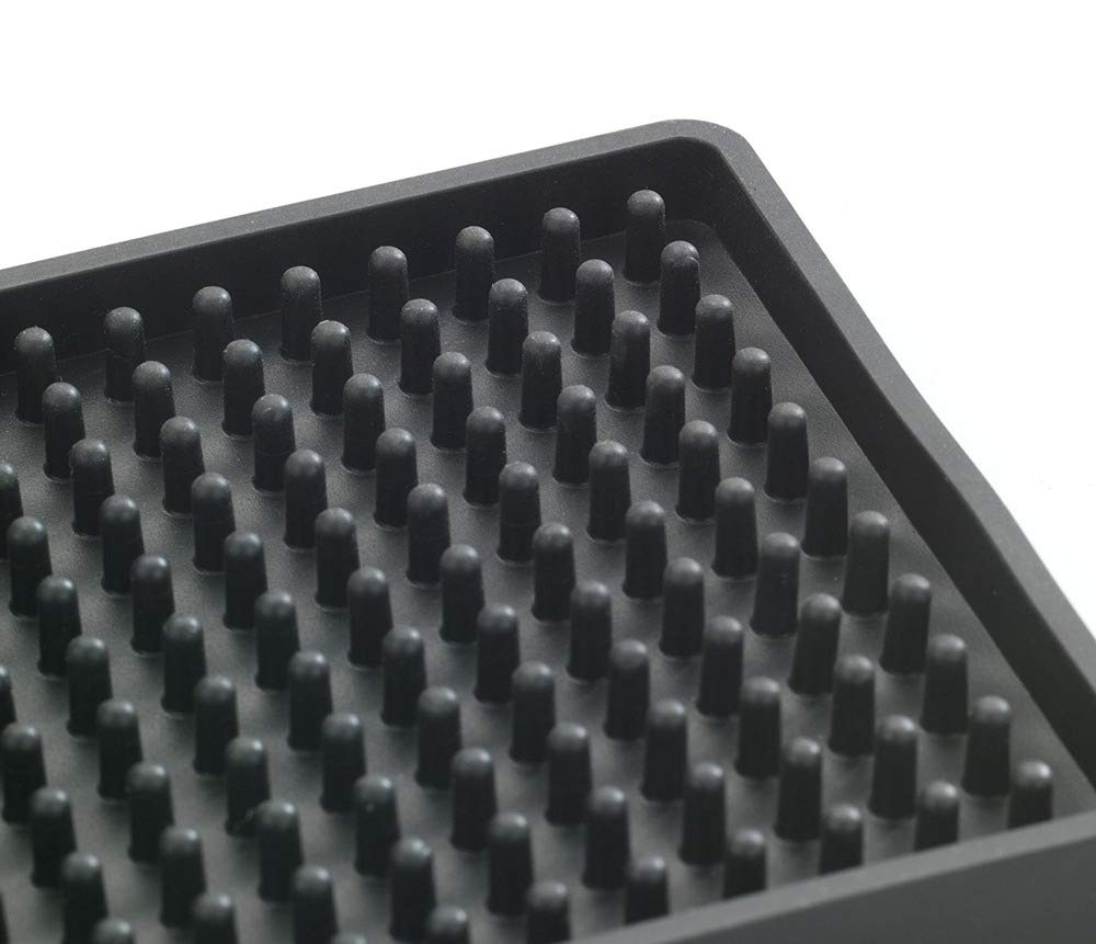 wenko-geschirr-abtropfmatte-maxi-40-x-30-cm-schwarz-gummimatte-mit-noppen image 3