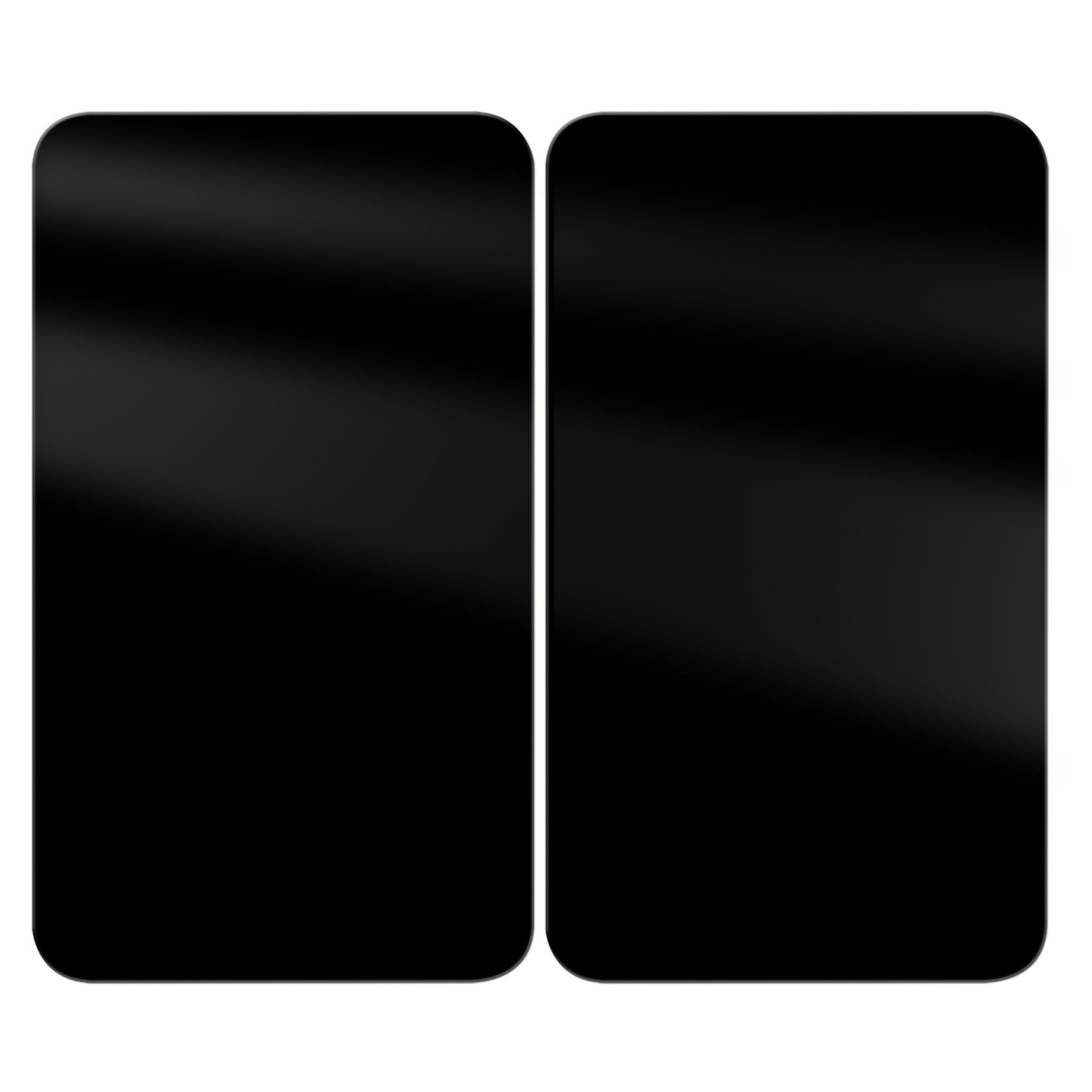 wenko-herdabdeckplatte-universal-schwarz-2-teilig-glas-30-x-52-cm-h-henverstellb image 1