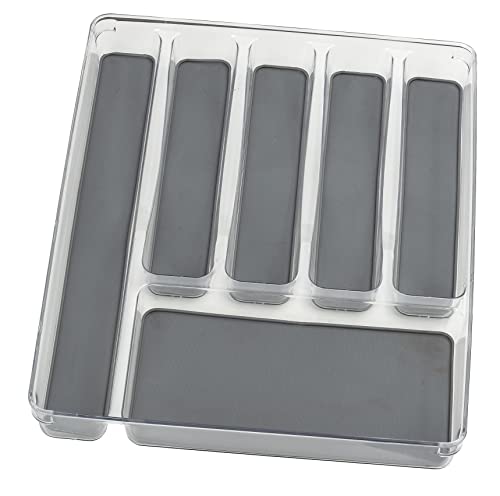 wenko-besteckkasten-6-f-cher-32-x-4-5-x-40-cm-transparent image 7
