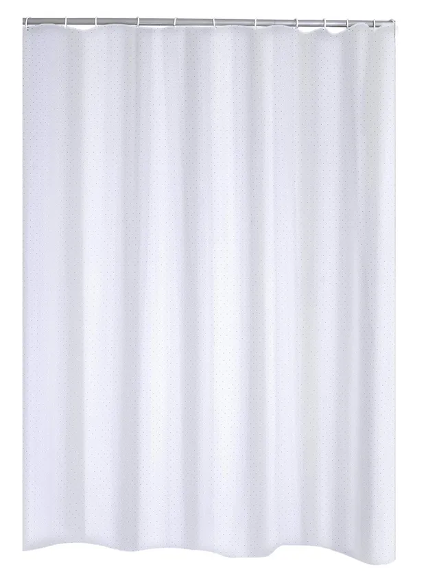 ridder-textil-duschvorhang-diamond-wei-180-x-200-cm image 1