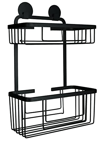 kleine-wolke-rocco-doppelkorb-rechteckig-wandkorb-aus-aluminium-in-schwarz image 5