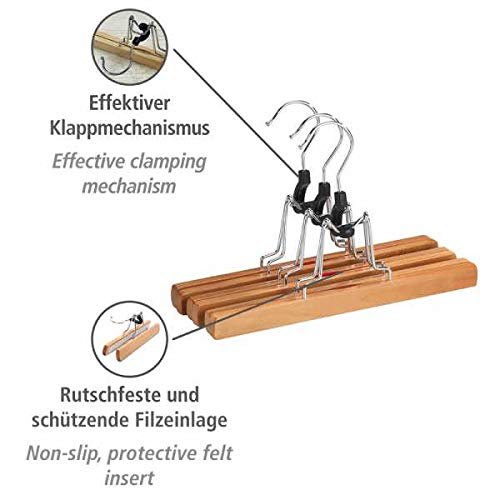 wenko-hosen-klemmb-gel-3er-set-holz-25-cm-naturfarben image 5