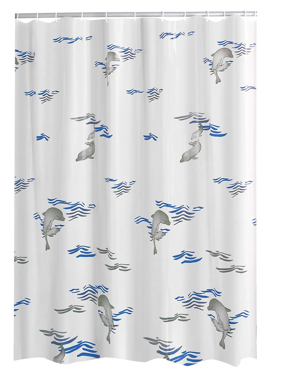 ridder-delphin-folien-duschvorhang-180-x-200-cm-peva-blau image 1