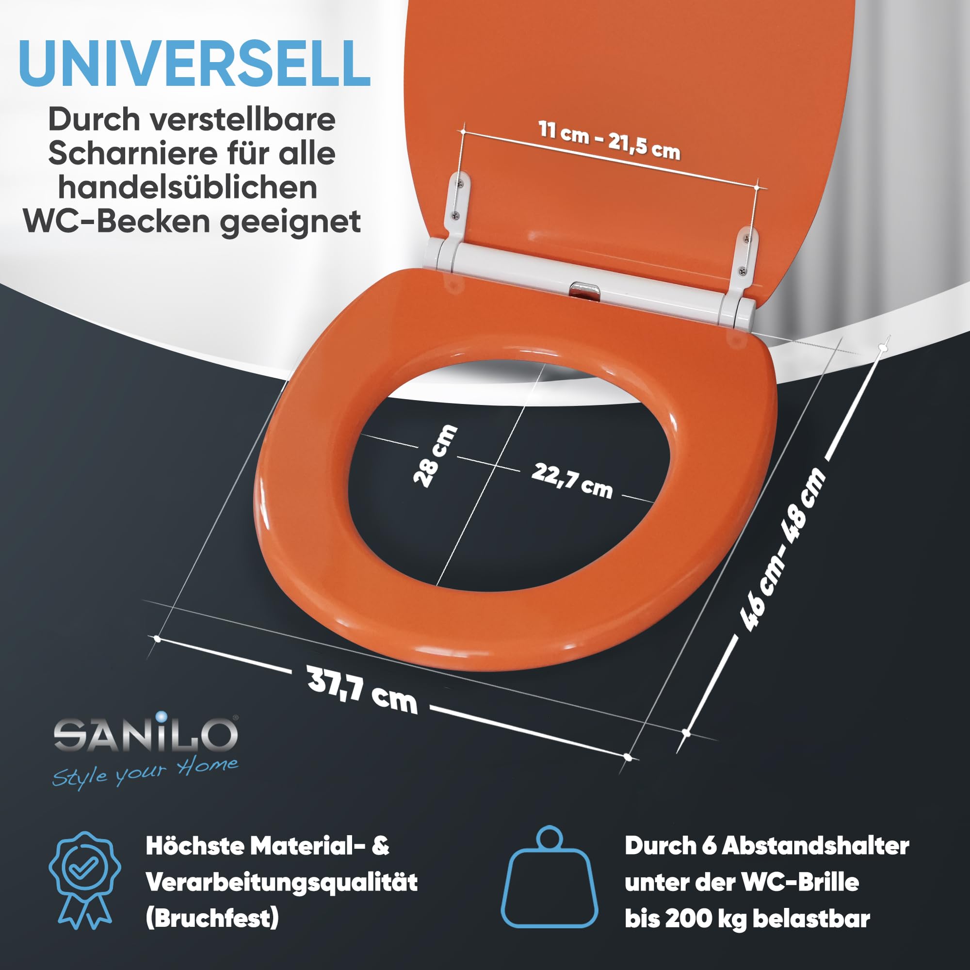 sanilo-wc-sitz-orange-holz-mit-absenkautomatik image 4
