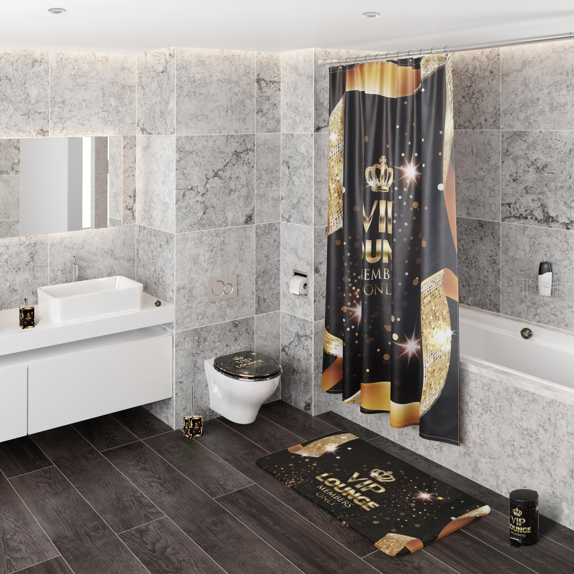 sanilo-badteppich-vip-lounge-50-x-80-cm-weiche-badematte-rutschfest-und-waschbar image 2