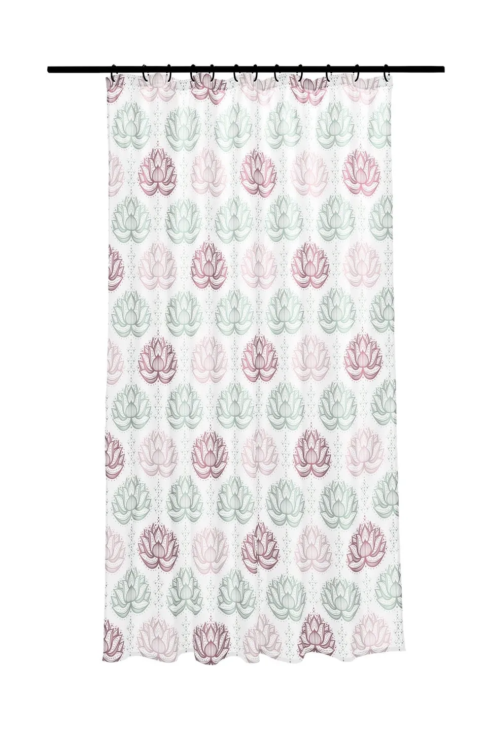 kleine-wolke-duschvorhang-textil-lotus-multicolor-180-x-200-cm image 1