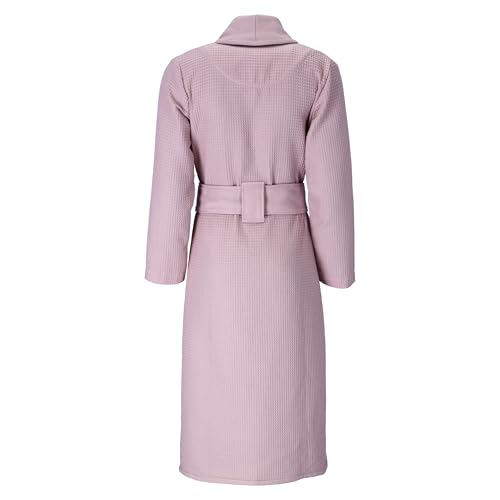 vossen-damen-bademantel-catania-sea-lavender-xs-waffelpiqu image 8