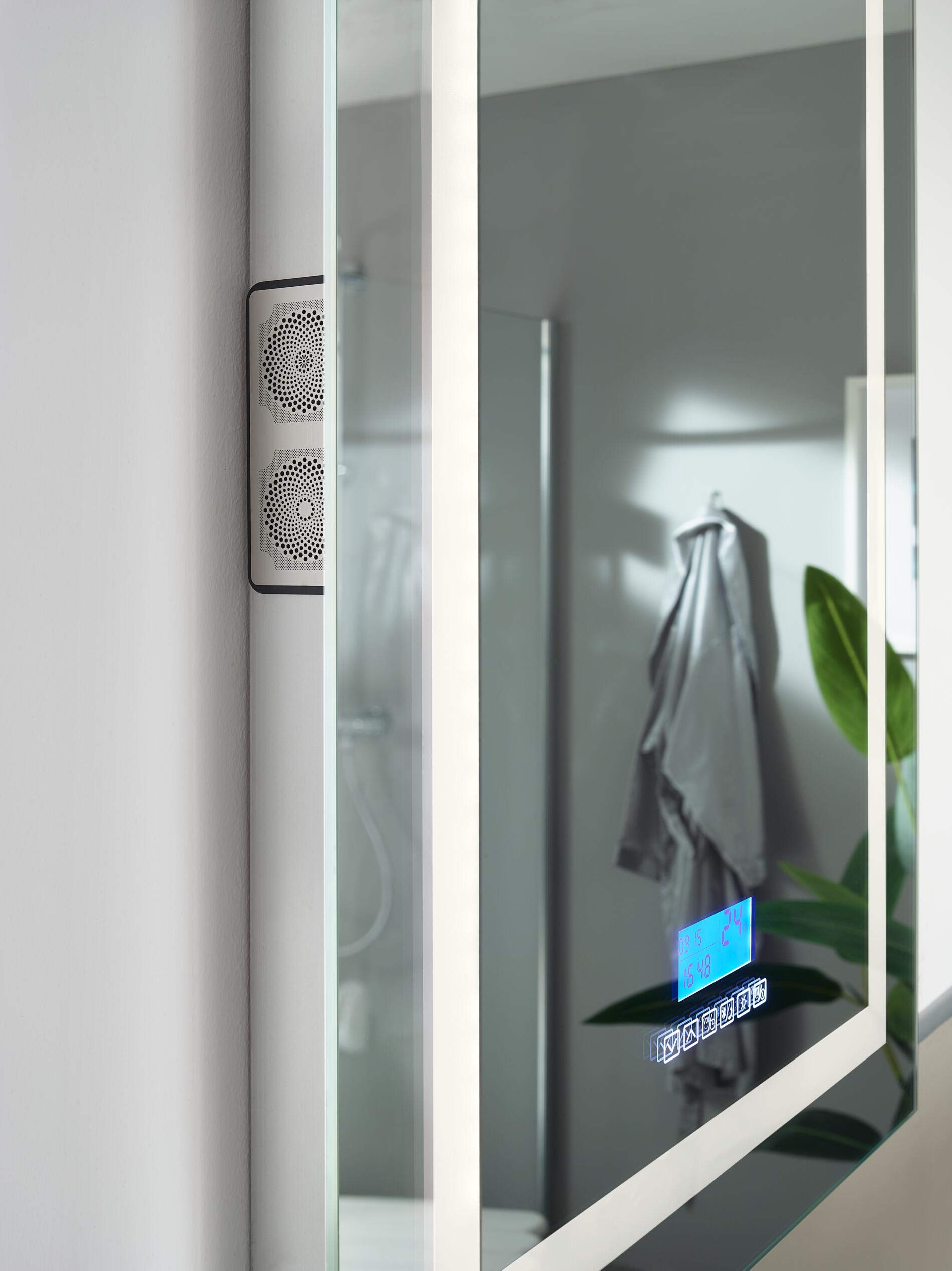 ridder-wandspiegel-sissi-80x60-cm-mit-led-bluetooth-anti-beschlag-touch-dimmer image 3