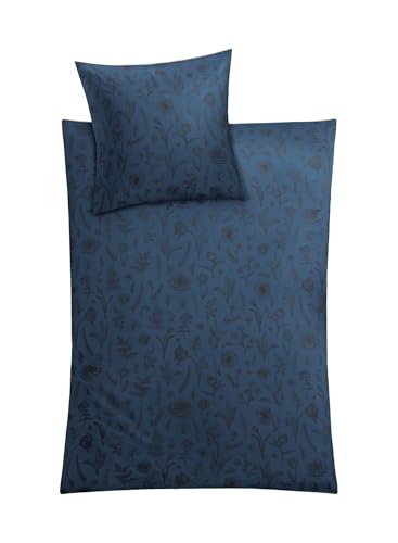 kleine-wolke-bettw-sche-satin-lisse-dunkelblau-135-x-200-cm-80-x-80-cm image 8