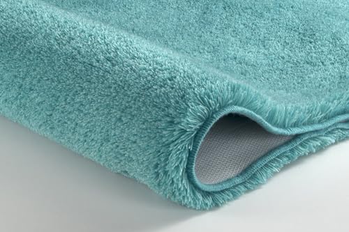 kleine-wolke-badteppich-t-rkis-85-x-150-cm-polyacryl-hochflor image 6