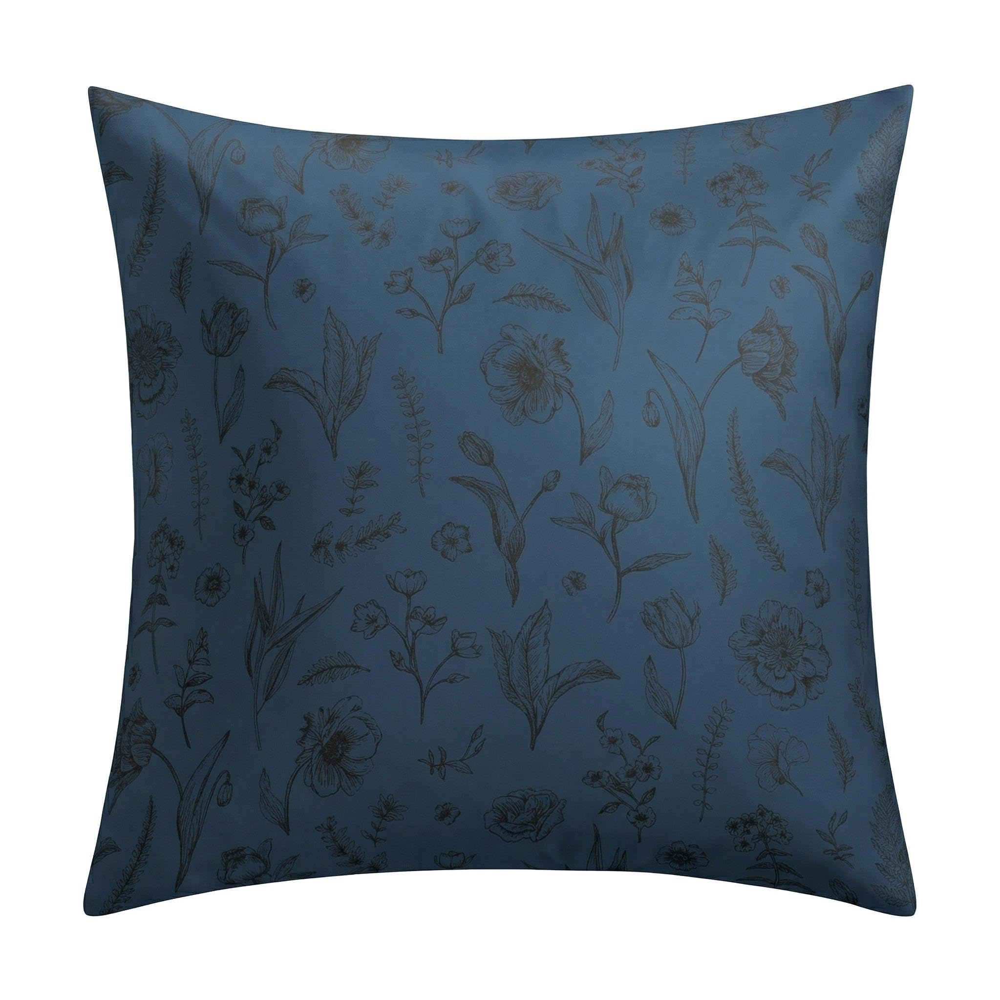kleine-wolke-bettw-sche-satin-lisse-dunkelblau-135-x-200-cm-80-x-80-cm image 5