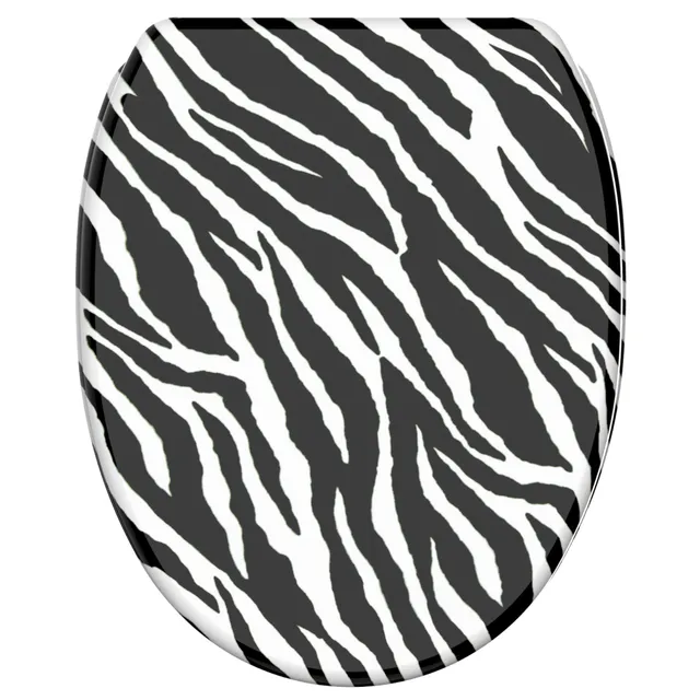 sanilo-wc-sitz-zebra-mit-absenkautomatik-und-quick-release-holz-toilettensitz image 1