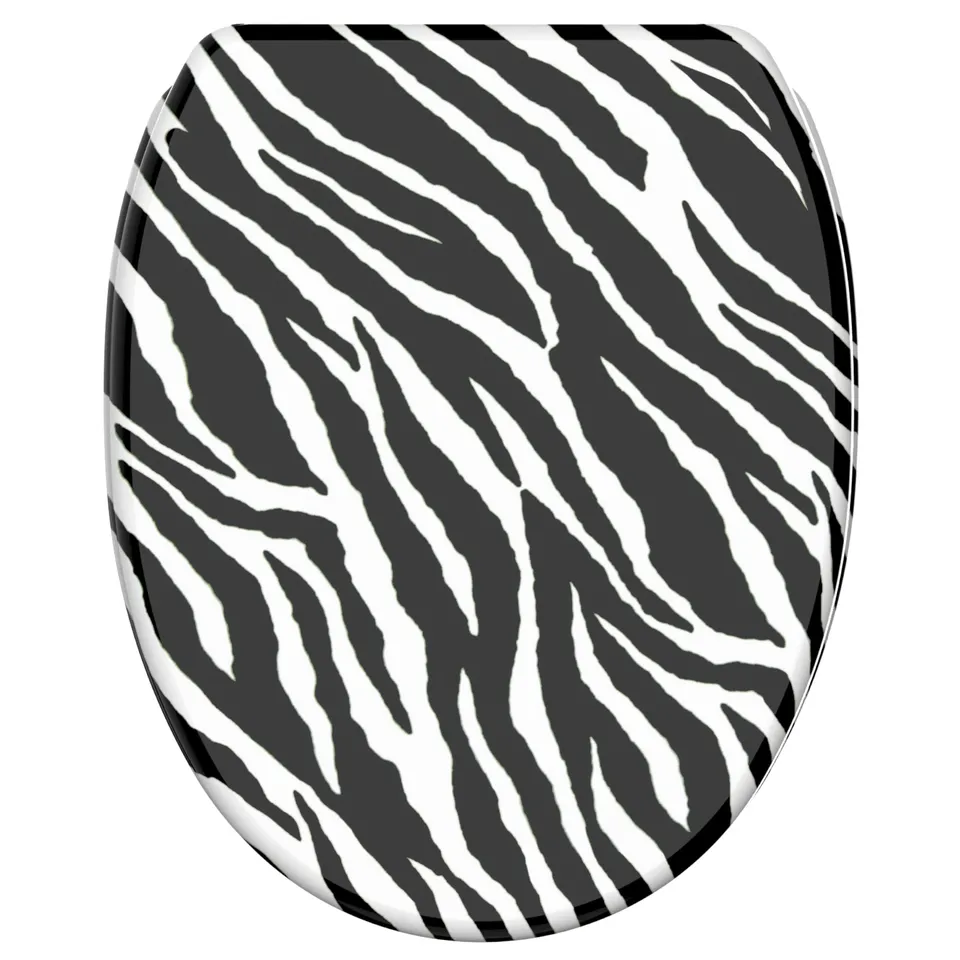 sanilo-wc-sitz-zebra-mit-absenkautomatik-und-quick-release-holz-toilettensitz image 1