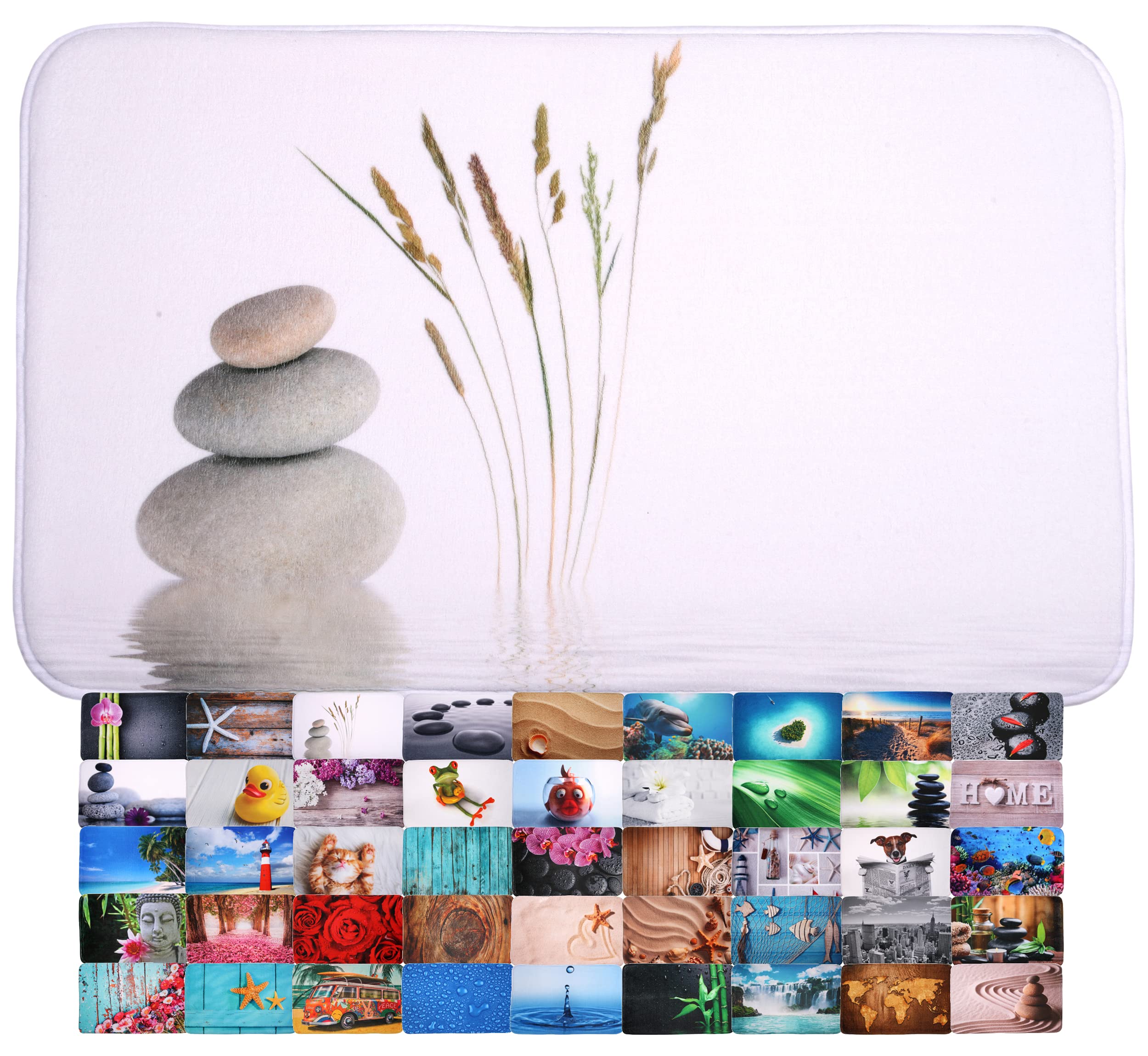 sanilo-badteppich-balance-50-x-80-cm-weiche-badematte-rutschfest-waschbar image 1