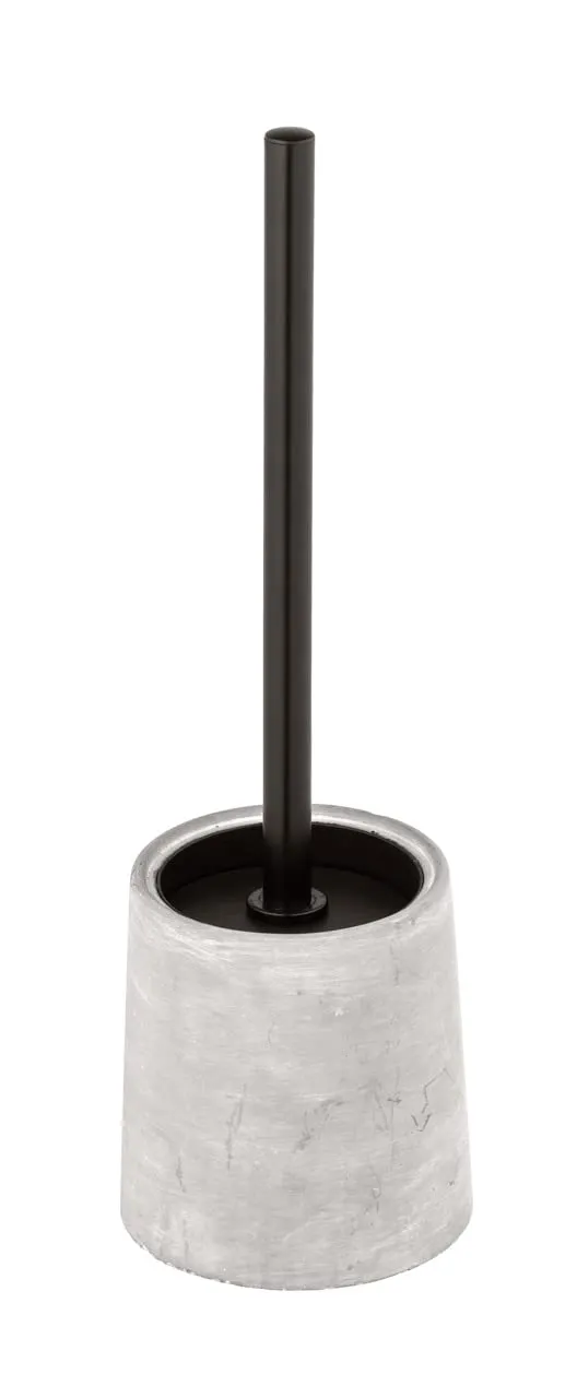 wenko-villena-wc-garnitur-stand-aus-beton-grau-schwarz-11-5-x-38-cm image 1