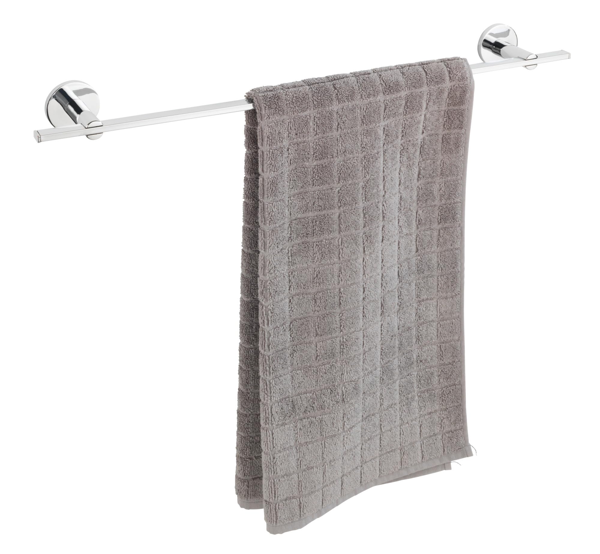 wenko-isera-uno-badetuchstange-59-5-cm-uv-loc-ohne-bohren-chrom image 1