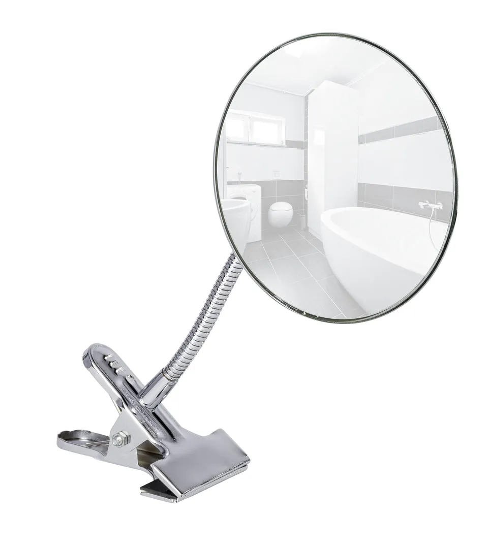 wenko-kosmetikspiegel-clip-15-cm-chrom-5-fach image 1
