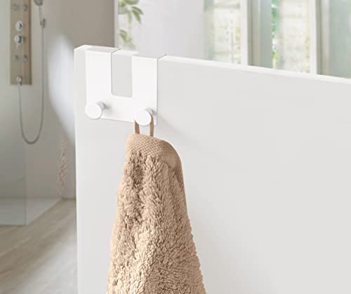 kleine-wolke-twin-door-hooks-doppelt-rhaken-wei-metall-12-5-cm image 4