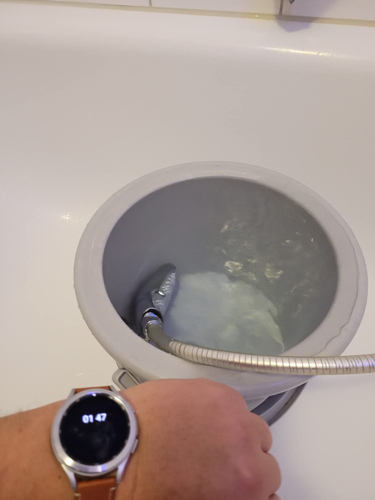 Spürbar weniger Wasser