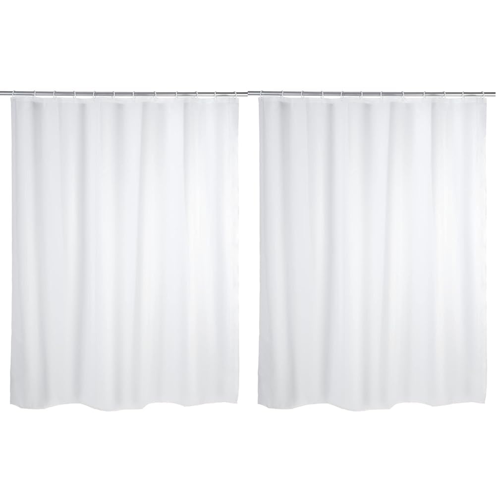 wenko-uni-duschvorhang-wei-180-x-200-cm-peva-wasserdicht-mit-ringen image 4
