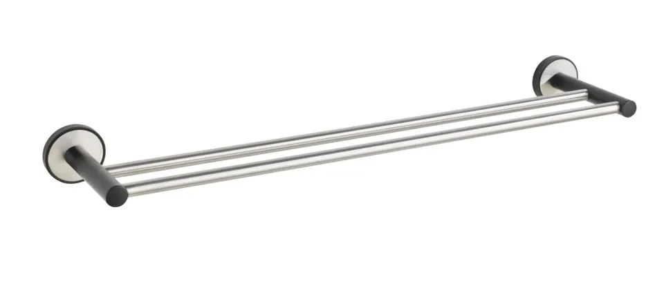 wenko-uv-loc-udine-badetuchstange-duo-61-x-5-x-11-5-cm-edelstahl-geb-rstet-schwa image 1
