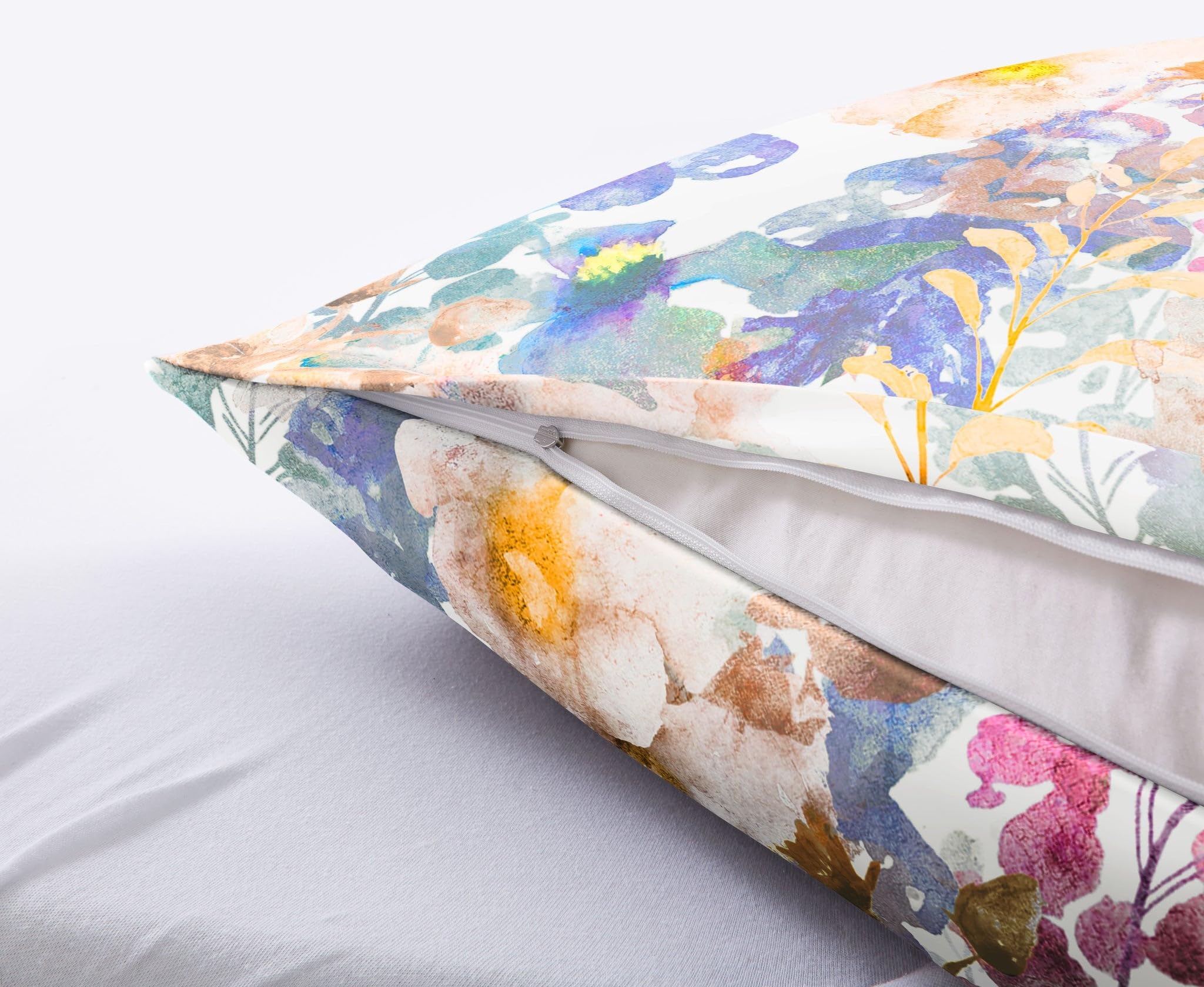 kleine-wolke-bettw-sche-satin-alcea-multicolor-135-x-200-cm-80-x-80-cm image 2