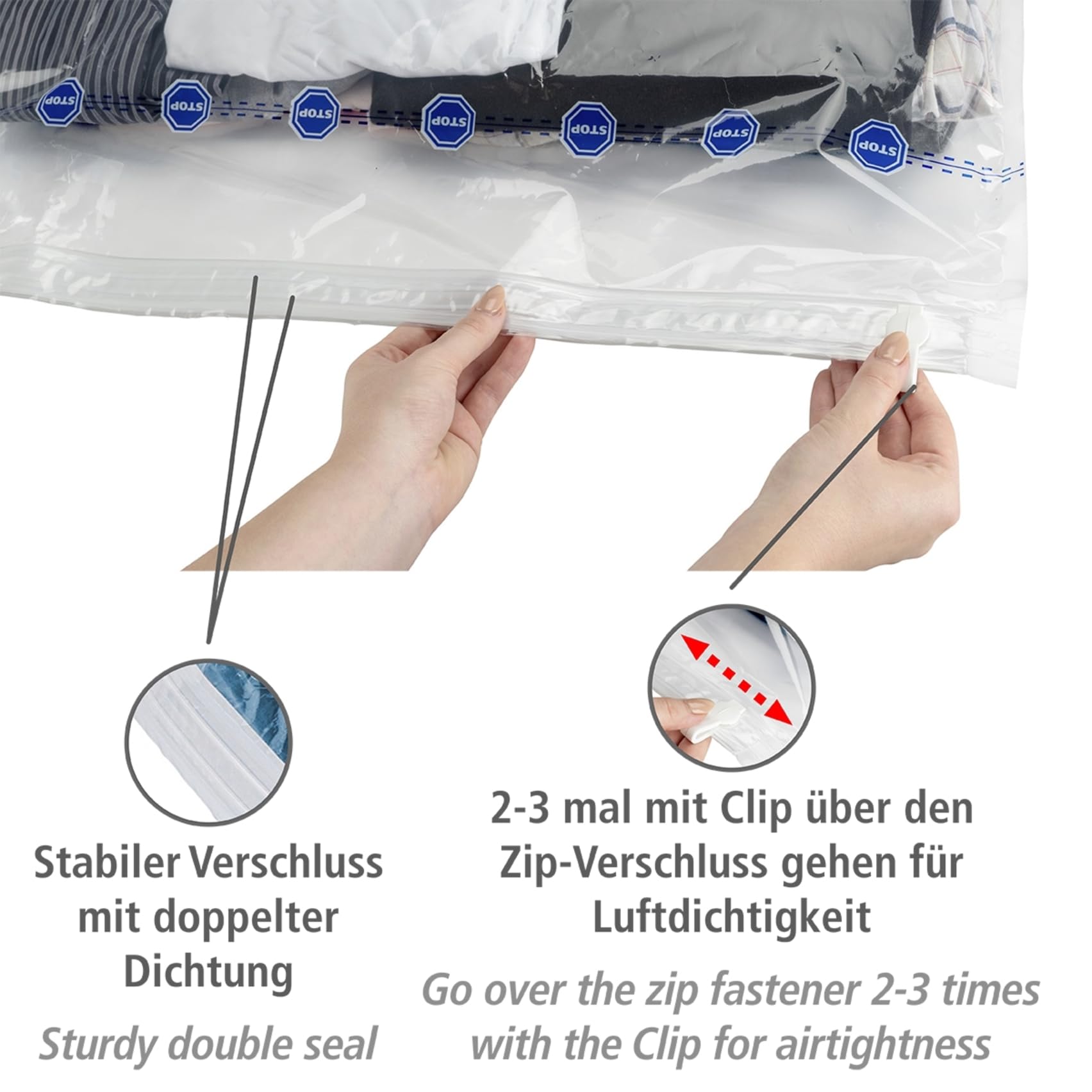 wenko-vakuum-raumspar-kleidersack-xl-70-x-145-cm-transparent image 5