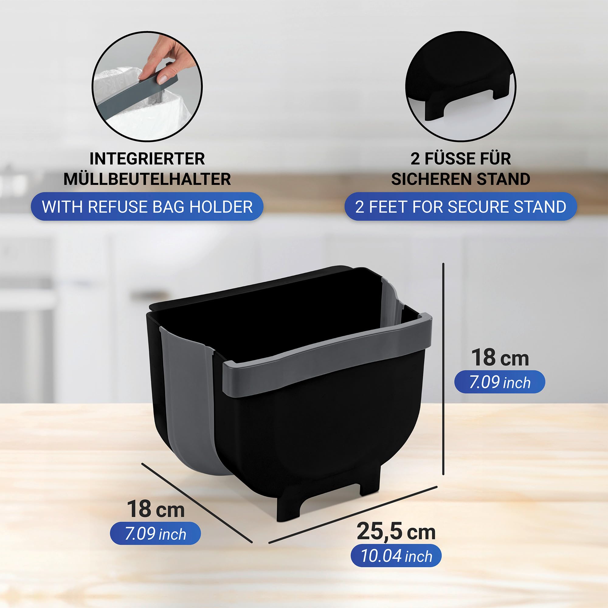 wenko-fago-t-r-abfalleimer-5-liter-black-outdoor-kitchen-faltbar-schwarz-25-5-x- image 7