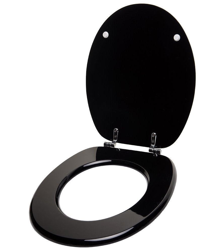 sanilo-wc-sitz-schwarz-ohne-absenkautomatik-holz-universell image 3