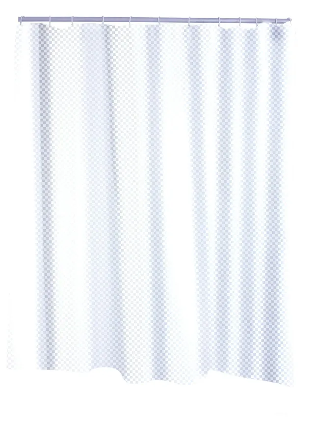 ridder-square-duschvorhang-textil-180x200-cm-wei image 1