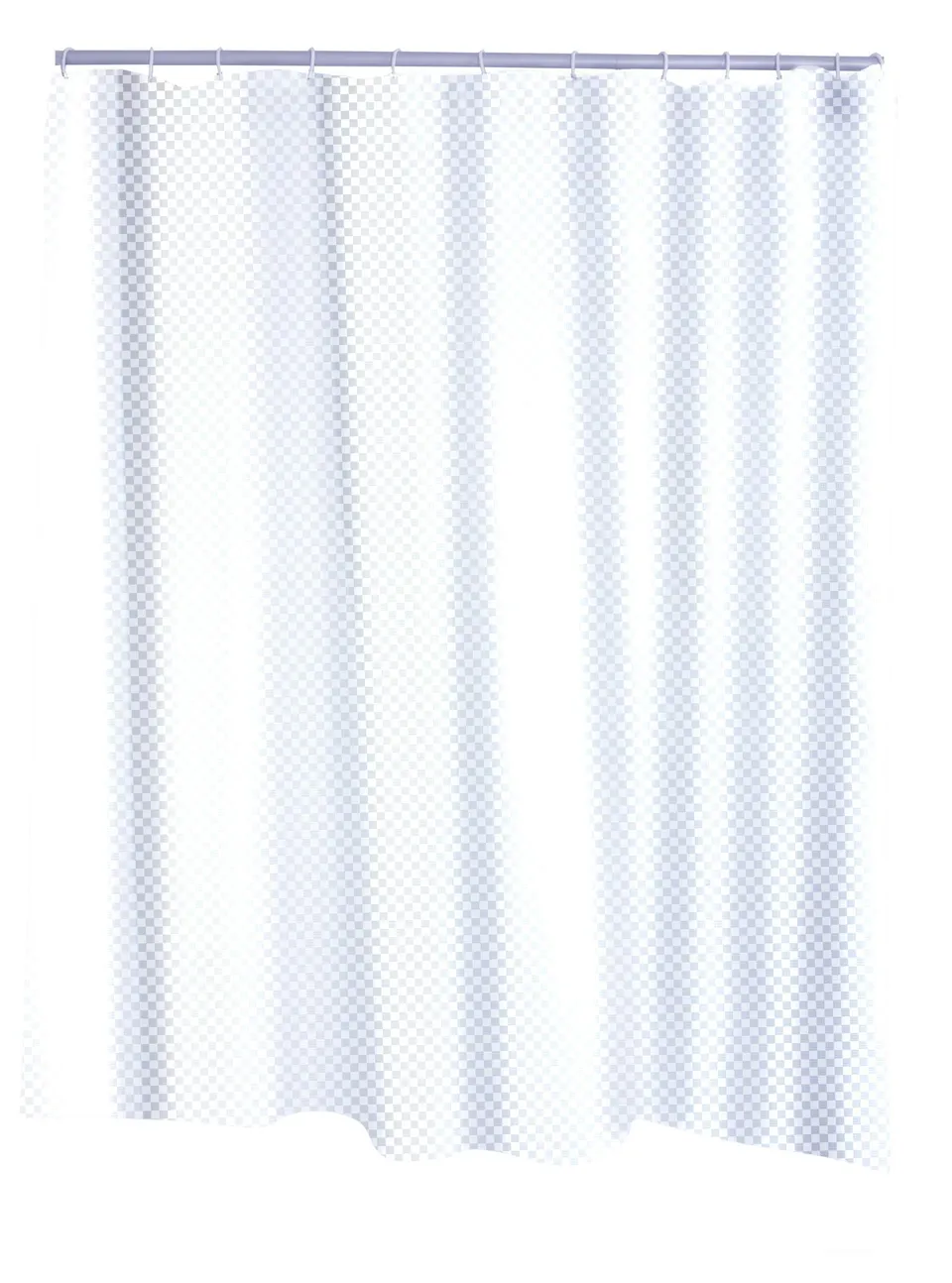 ridder-square-duschvorhang-textil-180x200-cm-wei image 1