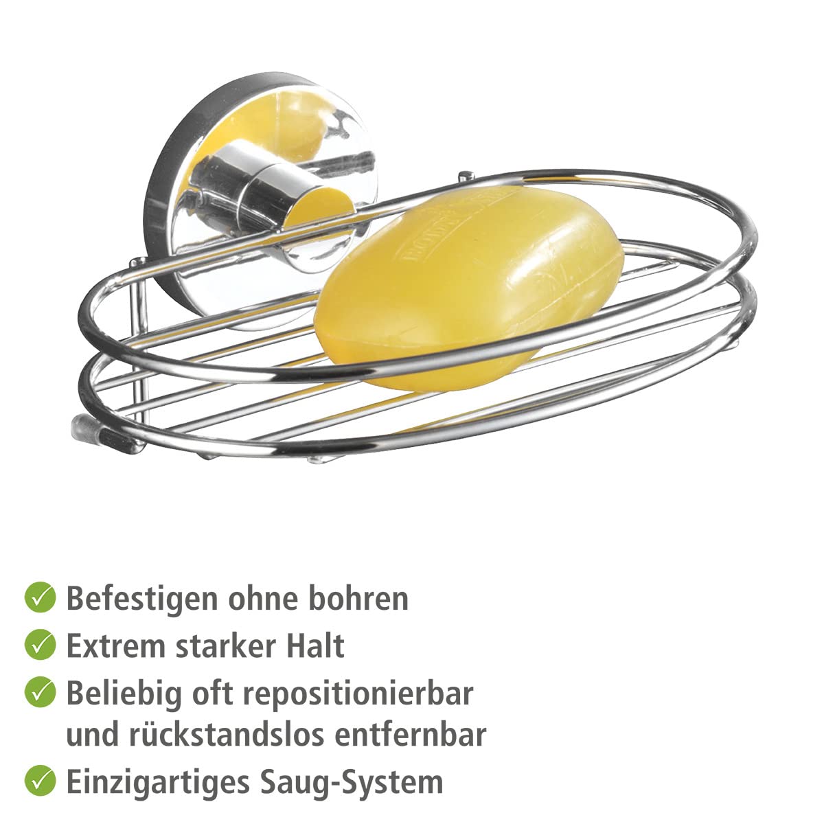 wenko-milazzo-wand-seifenablage-vacuum-loc-aus-chrom-metall-17-x-7-5-x-12-cm image 8