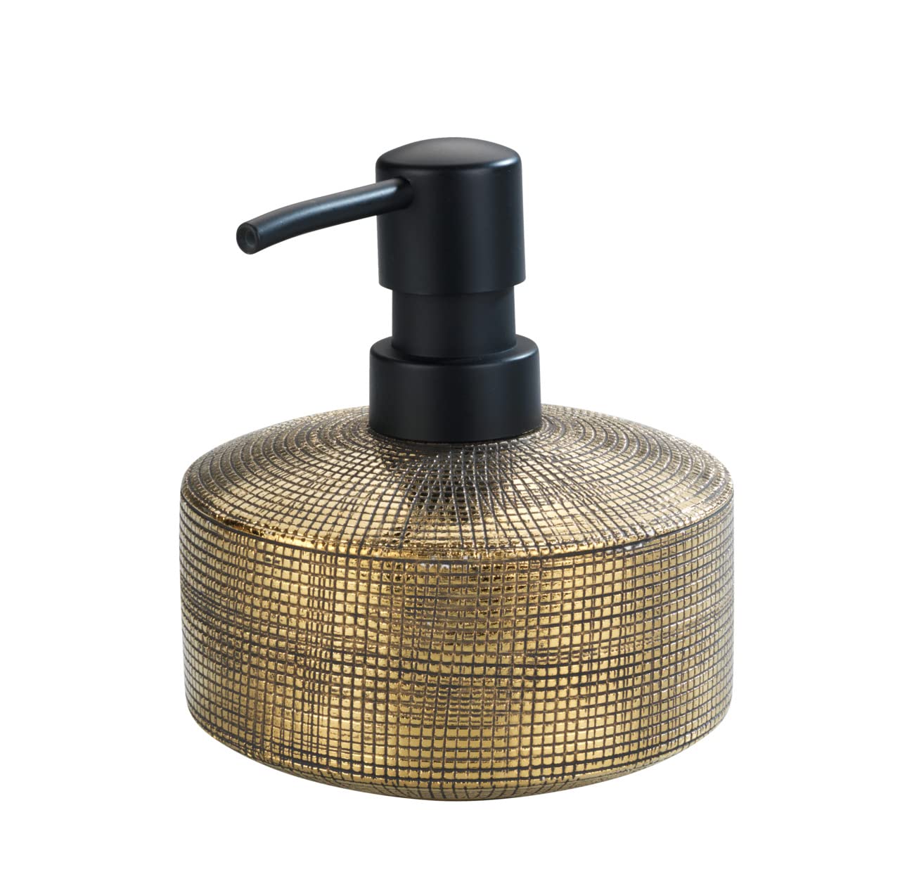 wenko-rivara-seifenspender-keramik-gold-400-ml-10-5-x-12-cm image 1