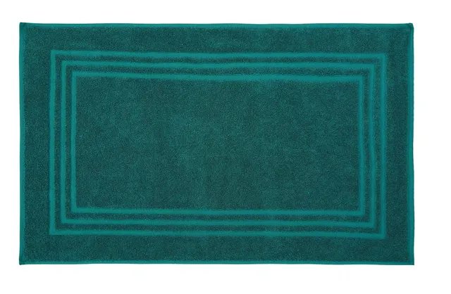 kleine-wolke-frottiervorleger-lodge-smaragd-50-x-80-cm image 1