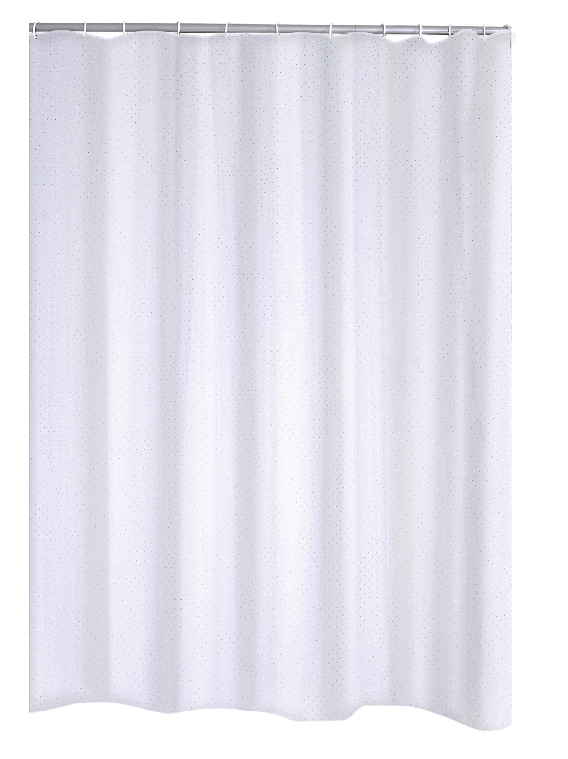 ridder-textil-duschvorhang-diamond-wei-180-x-200-cm image 1