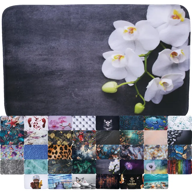 sanilo-badteppich-pretty-50-x-80-cm-weiche-badematte-rutschfest-waschbar image 1