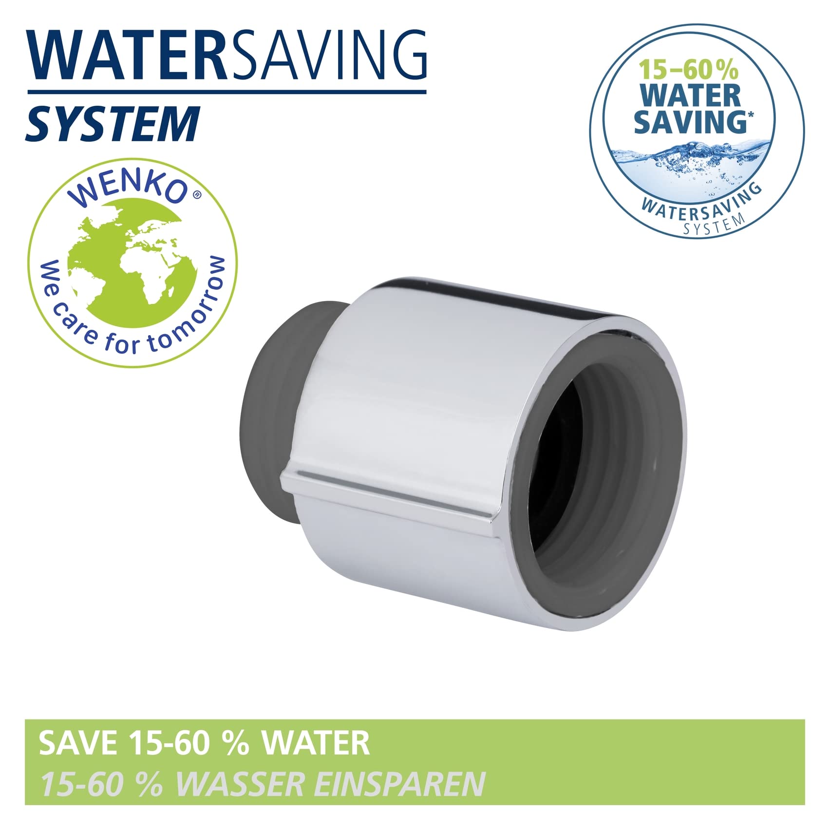 wenko-watersaving-wassersparer-f-r-dusche-1-2-zoll-abs-chrom image 2